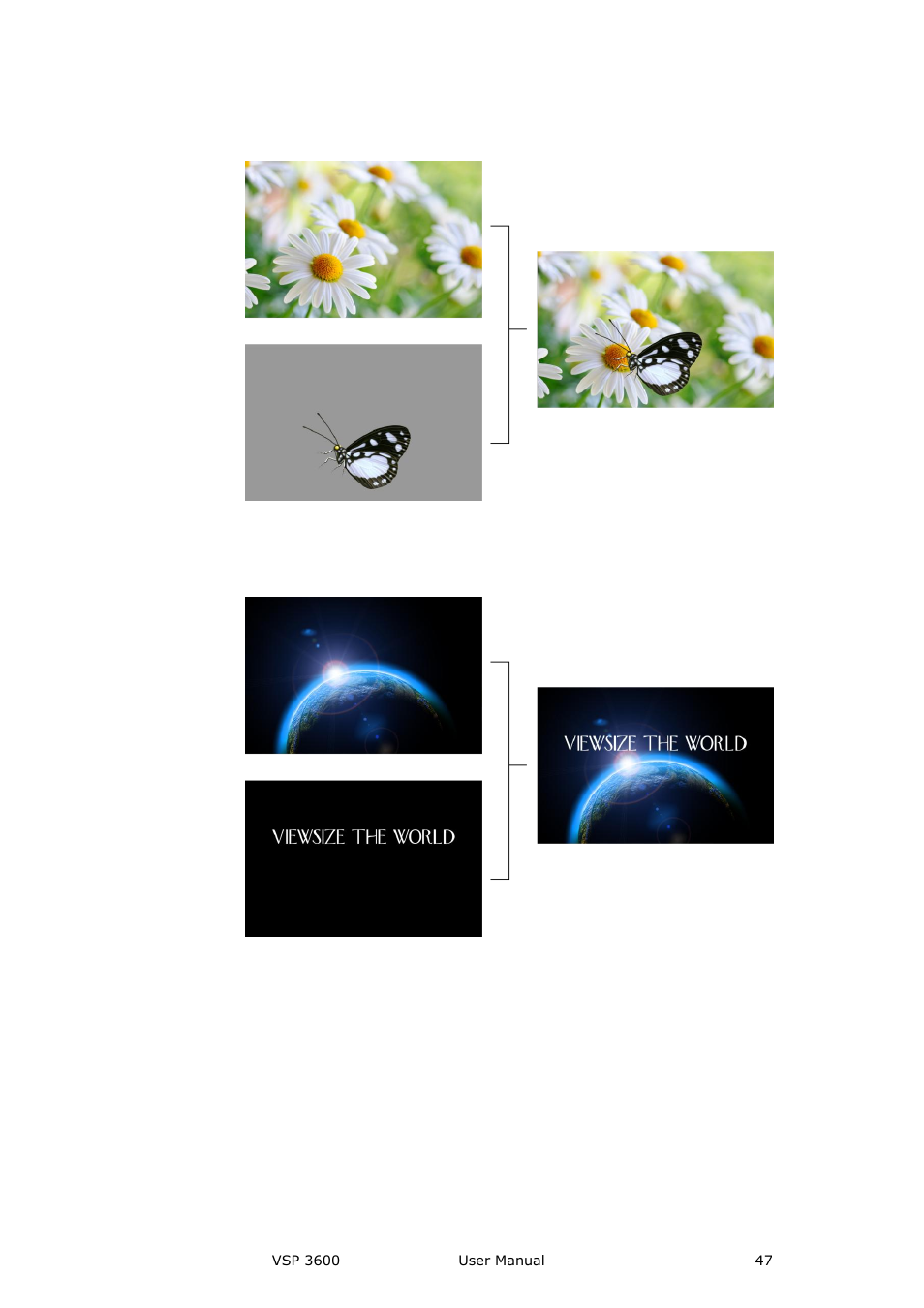 Custom adjustments part, Hardware orientation | RGBLink VSP 3600 User Manual User Manual | Page 47 / 133