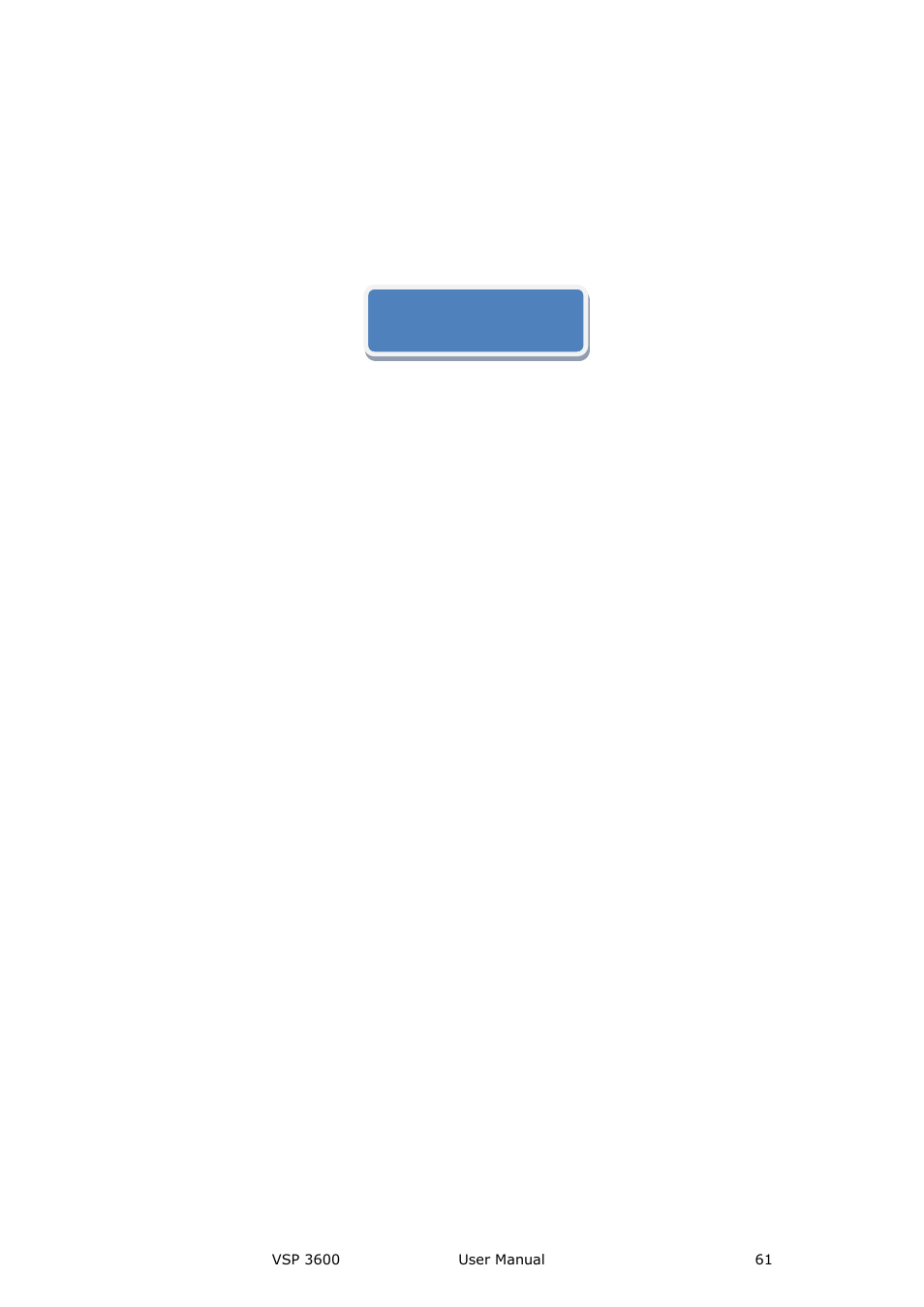 Reset, Menu orientation | RGBLink VSP 3600 User Manual User Manual | Page 61 / 133