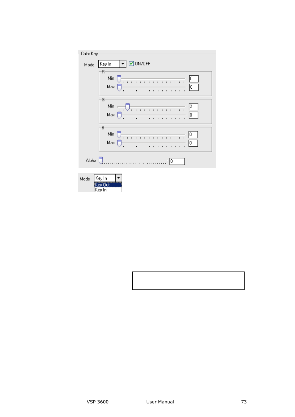 Devices settings, Communication software guideline | RGBLink VSP 3600 User Manual User Manual | Page 73 / 133