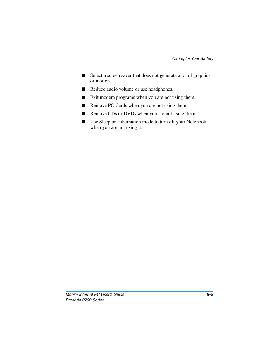 Compaq PRESARIO 2700 User Manual | Page 79 / 136