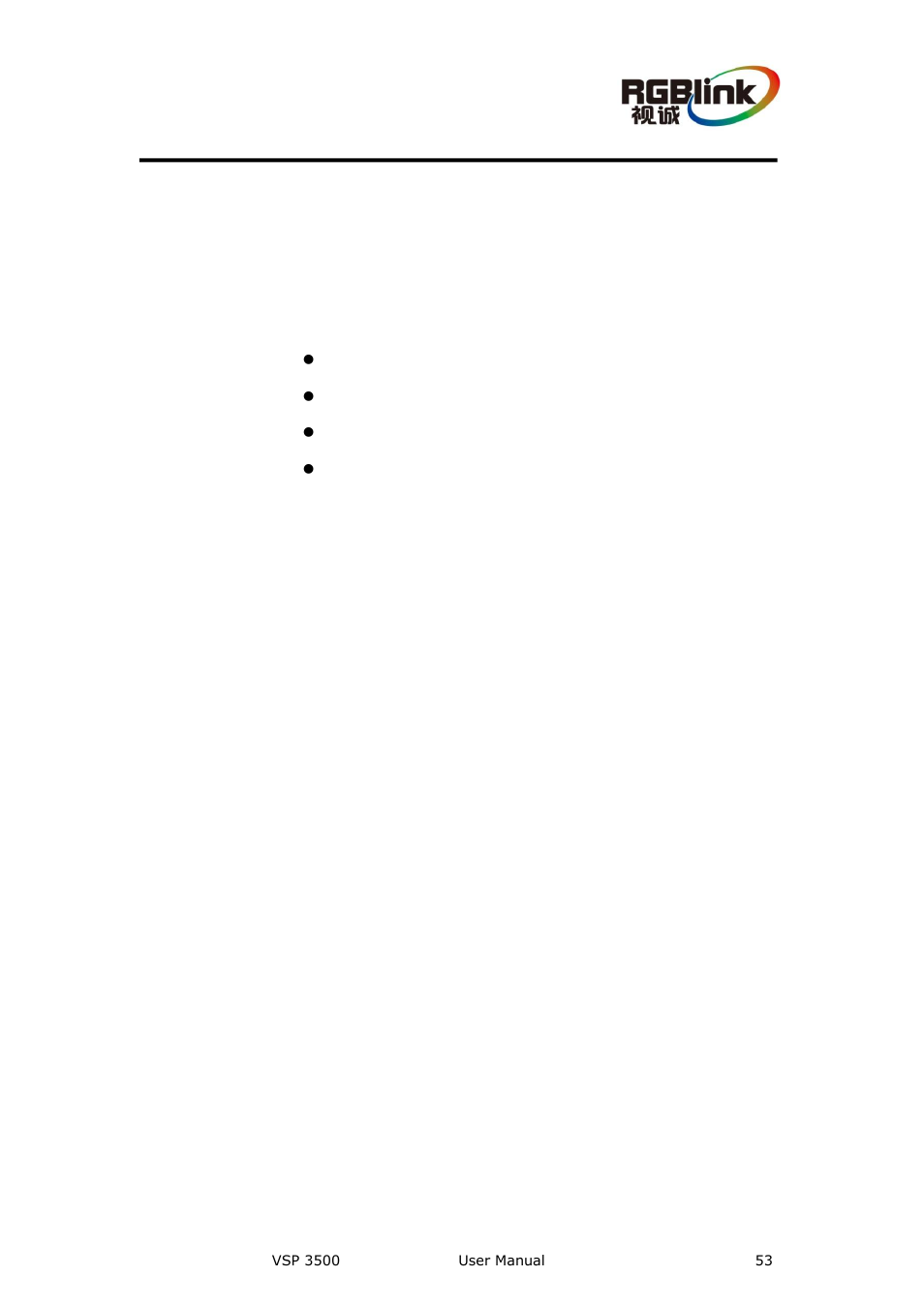 Communication software guideline, In this chapter | RGBLink VSP 3500 User Manual User Manual | Page 53 / 112