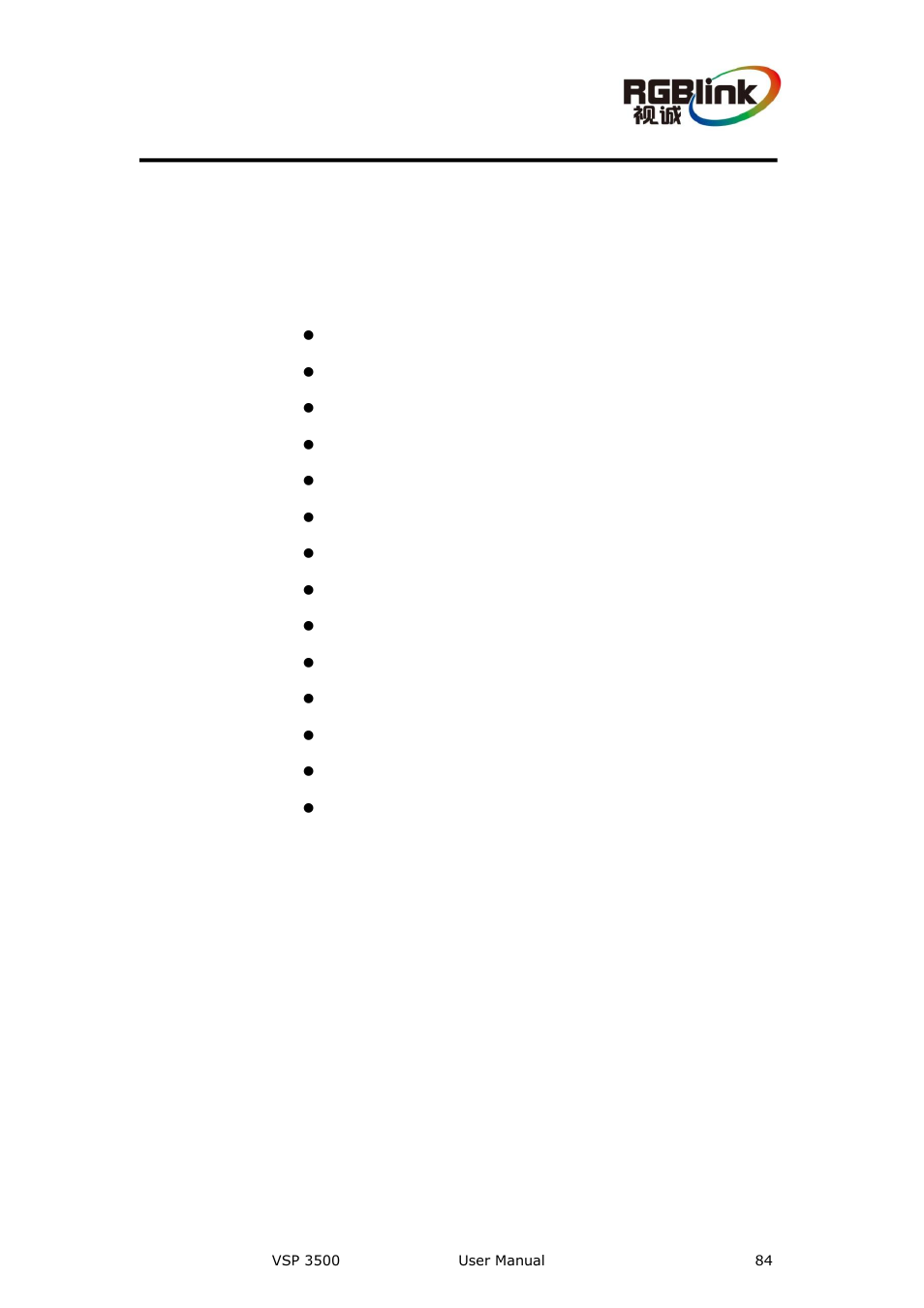 System setup and operations, In this chapter | RGBLink VSP 3500 User Manual User Manual | Page 84 / 112