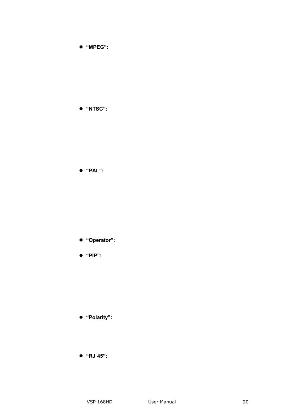 Brief introduction | RGBLink VSP 168HD User Manual User Manual | Page 20 / 100