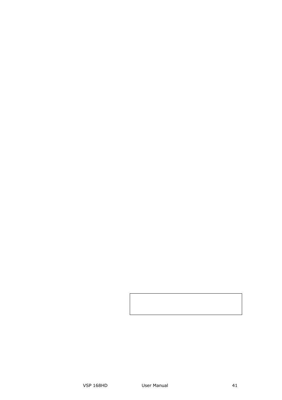 Menu orientation | RGBLink VSP 168HD User Manual User Manual | Page 41 / 100