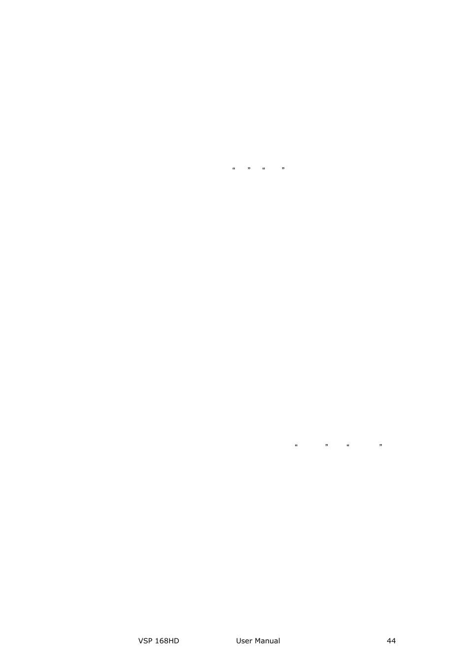 Menu orientation | RGBLink VSP 168HD User Manual User Manual | Page 44 / 100