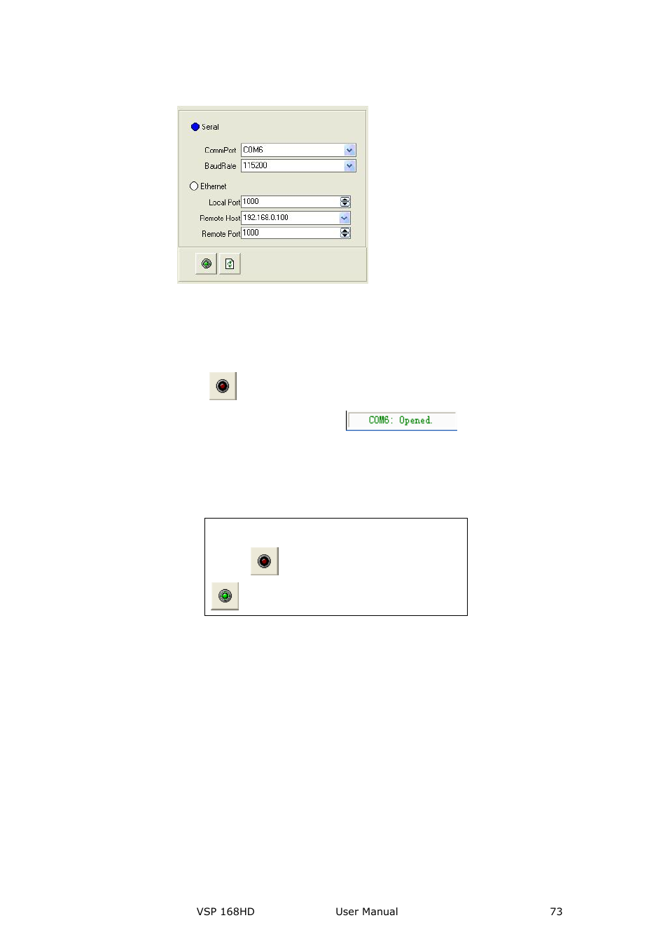 Communication software guideline | RGBLink VSP 168HD User Manual User Manual | Page 73 / 100