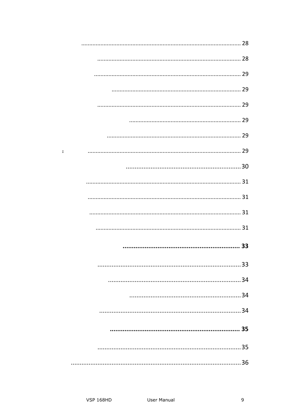 RGBLink VSP 168HD User Manual User Manual | Page 9 / 100
