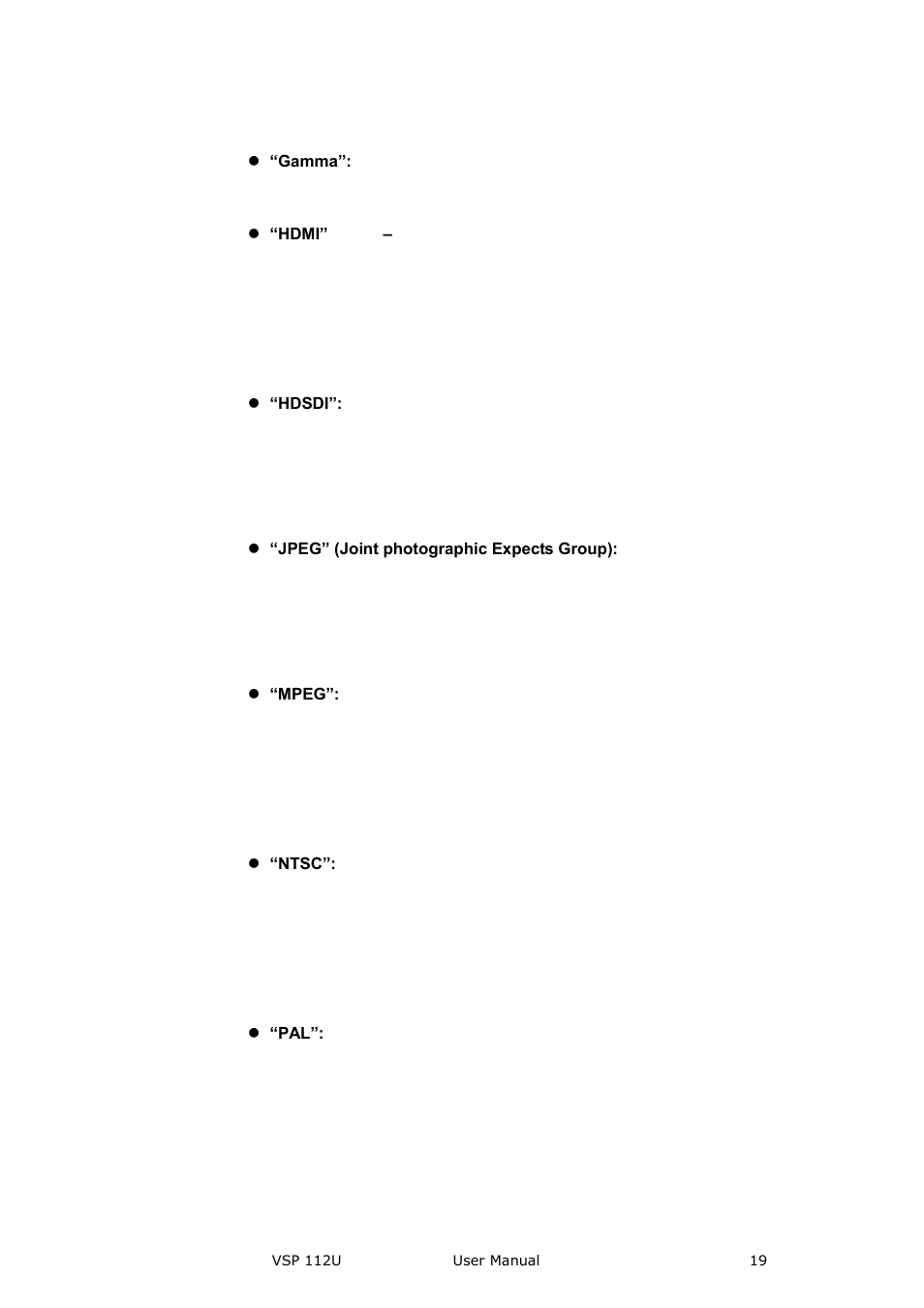 Brief introduction | RGBLink VSP 112U User Manual | Page 19 / 108