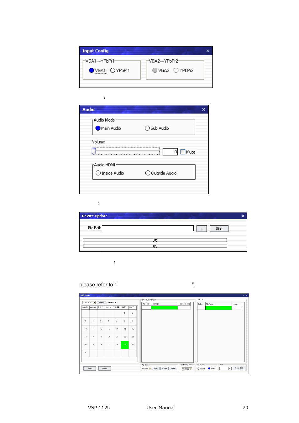 Communication software guideline | RGBLink VSP 112U User Manual | Page 70 / 108