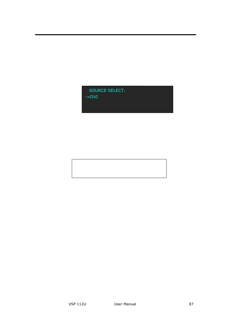 How to realize single image switching, System setup and operation | RGBLink VSP 112U User Manual | Page 87 / 108