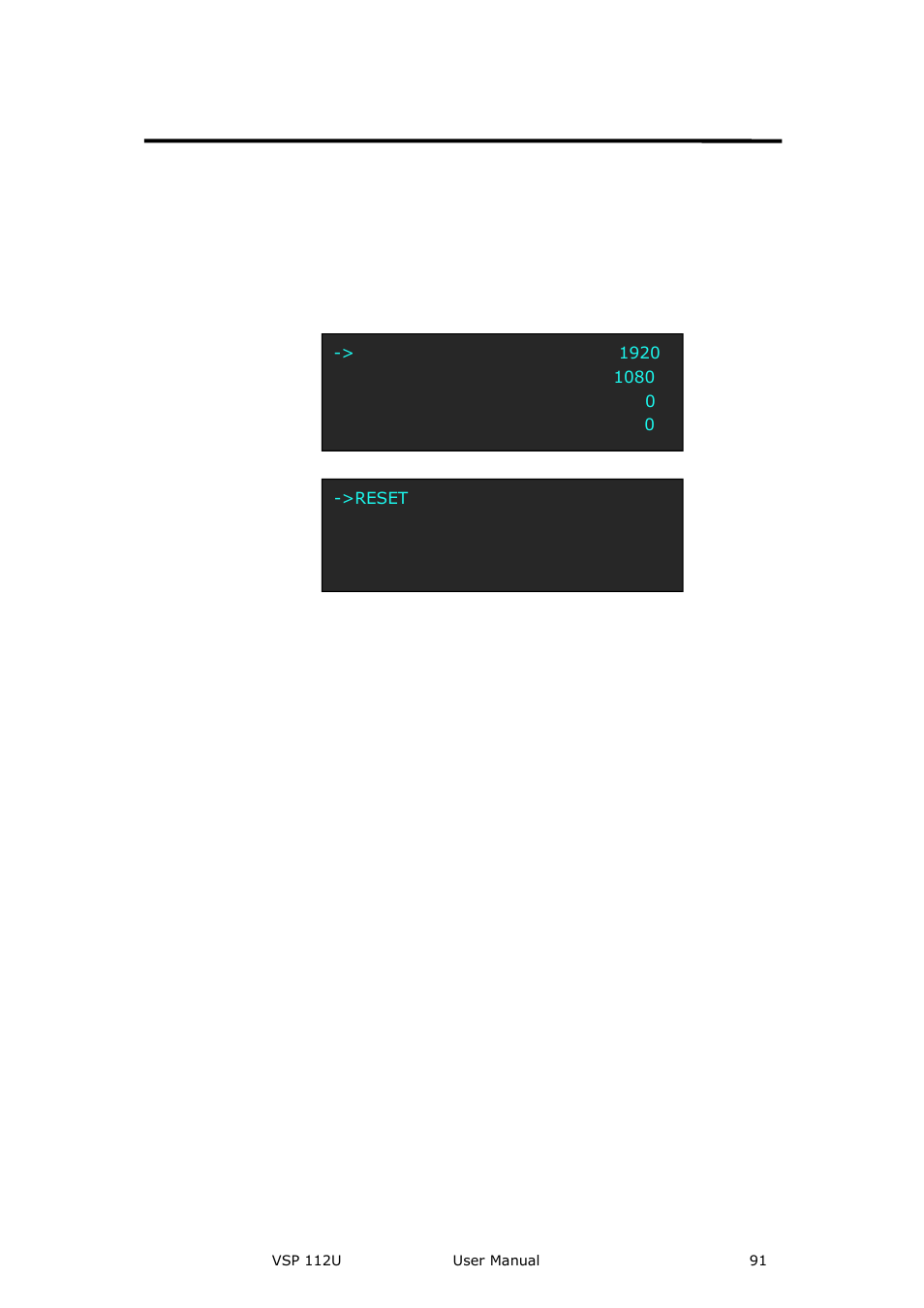 How to set up the size, And position of the single image, System setup and operation | RGBLink VSP 112U User Manual | Page 91 / 108