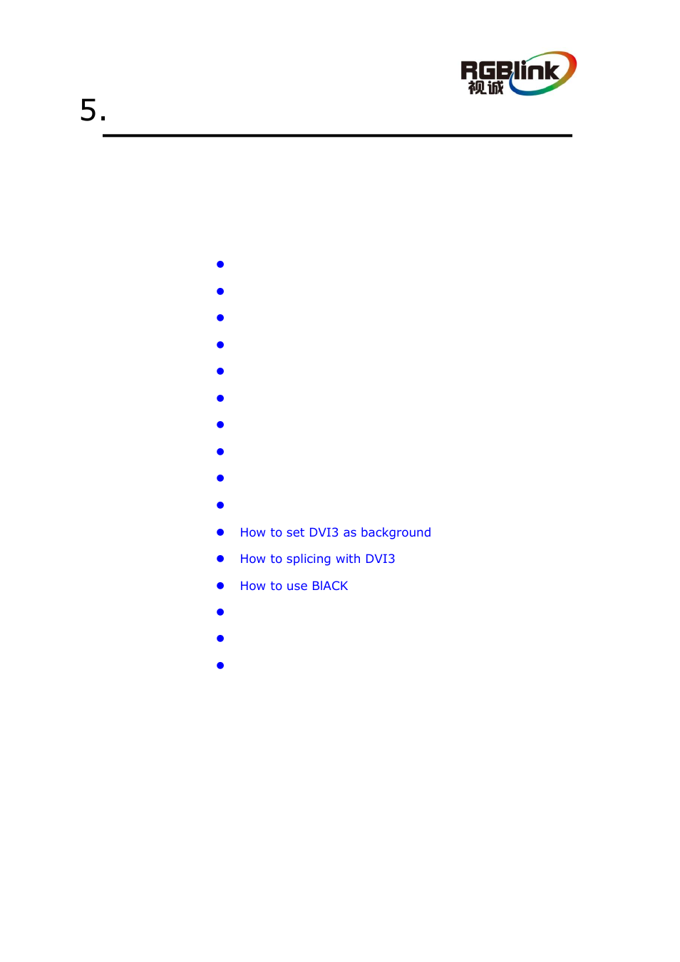 System setup and operation, In this chapter, System setup and opetations | RGBLink VSP 1314 User Manual User Manual | Page 45 / 76