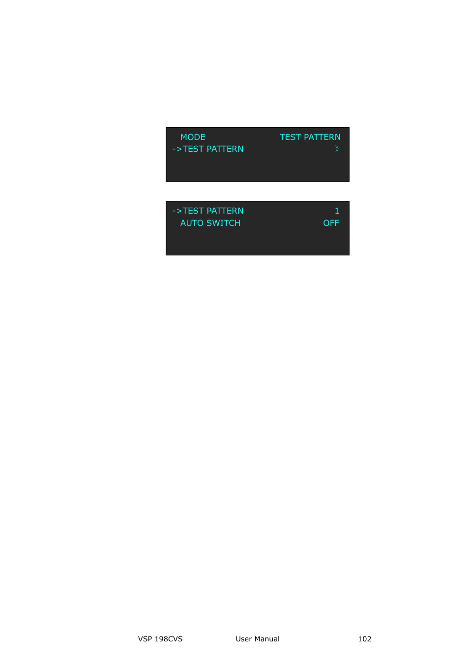 System setup and operation | RGBLink VSP 198CVS User Manual User Manual | Page 102 / 122