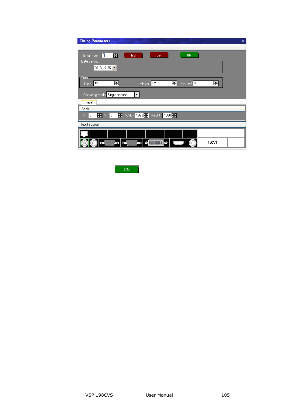 System setup and operation | RGBLink VSP 198CVS User Manual User Manual | Page 105 / 122