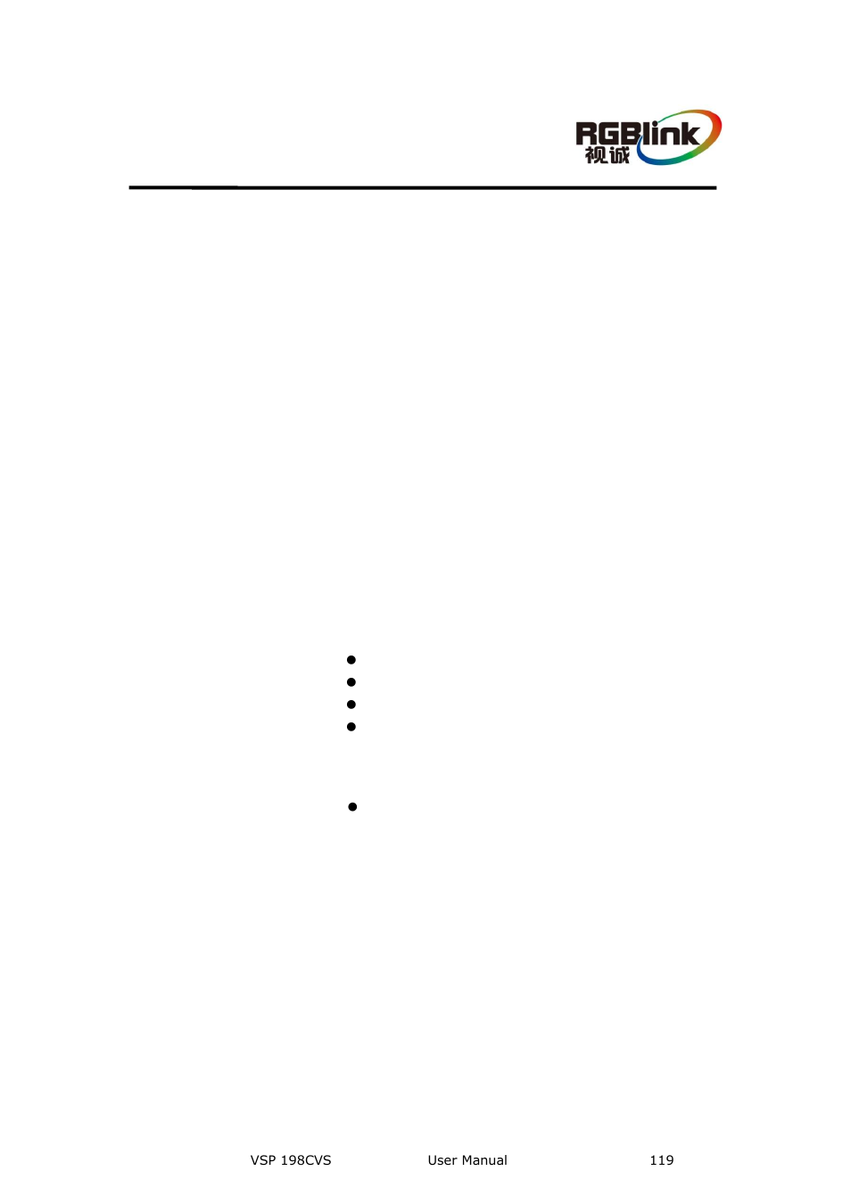B. contact information, Appendix b, Contact information | Warranty | RGBLink VSP 198CVS User Manual User Manual | Page 119 / 122