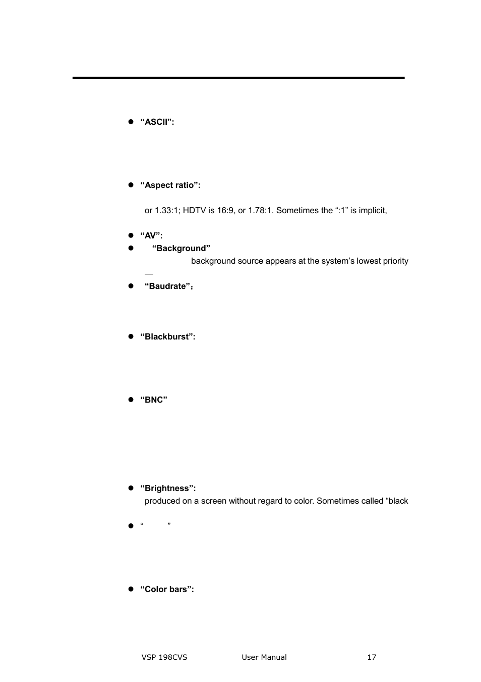 Terms and definitions, Introduction | RGBLink VSP 198CVS User Manual User Manual | Page 17 / 122