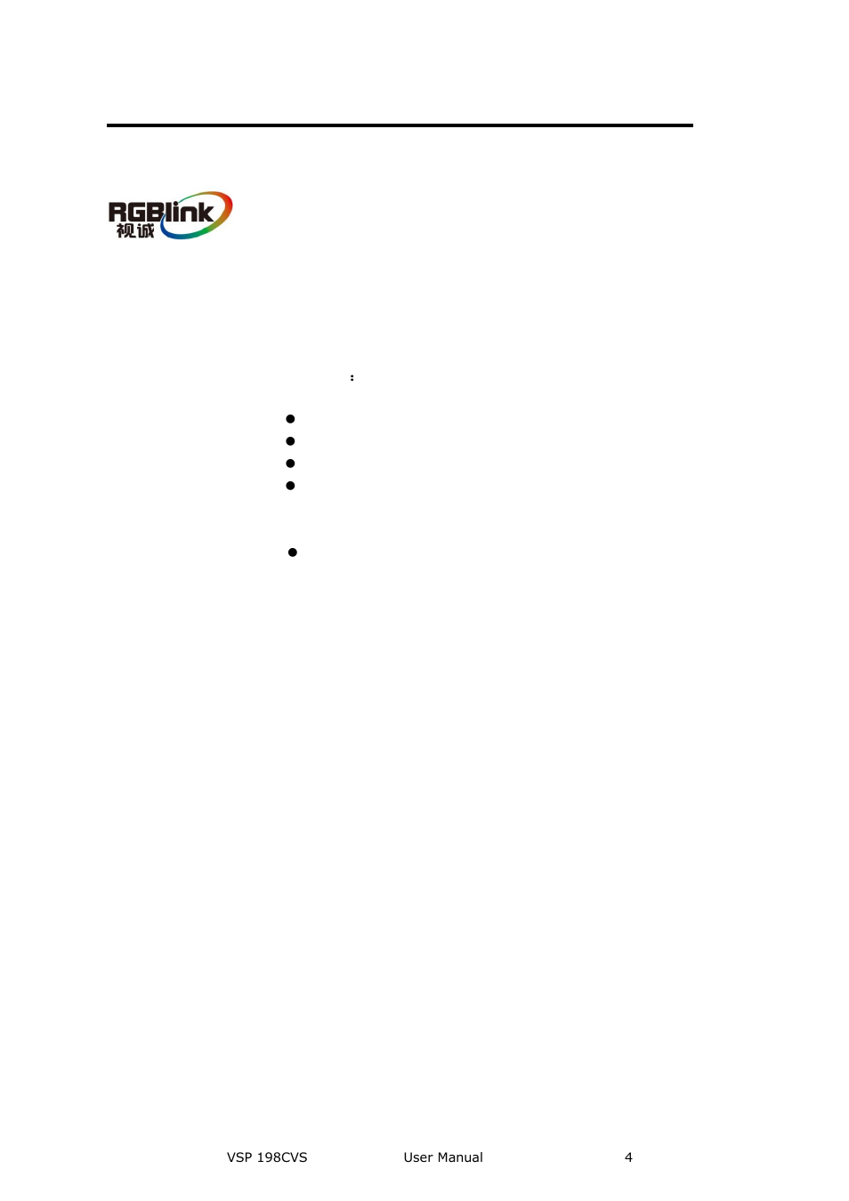 Company address, Xiamen rgblink science & technology co., ltd | RGBLink VSP 198CVS User Manual User Manual | Page 4 / 122