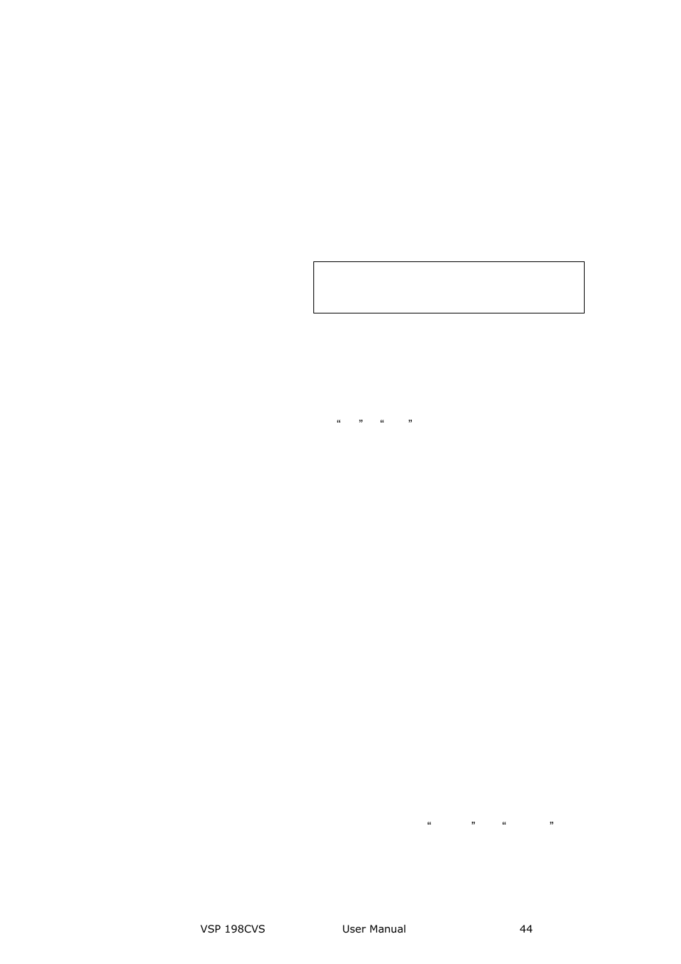 Text overlay, Menu orientation | RGBLink VSP 198CVS User Manual User Manual | Page 44 / 122