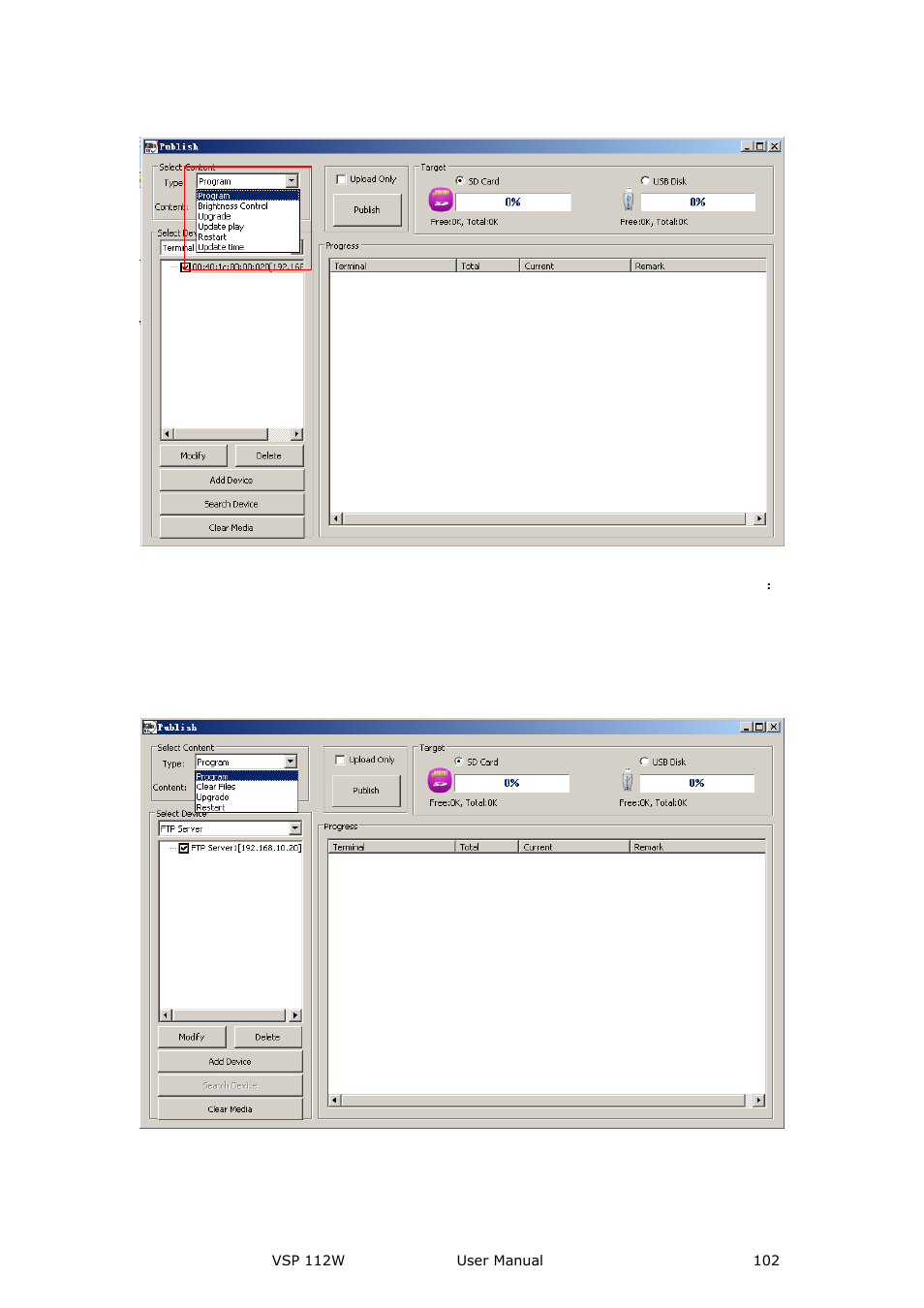 System setup and operation | RGBLink VSP 112W User Manual User Manual | Page 102 / 130