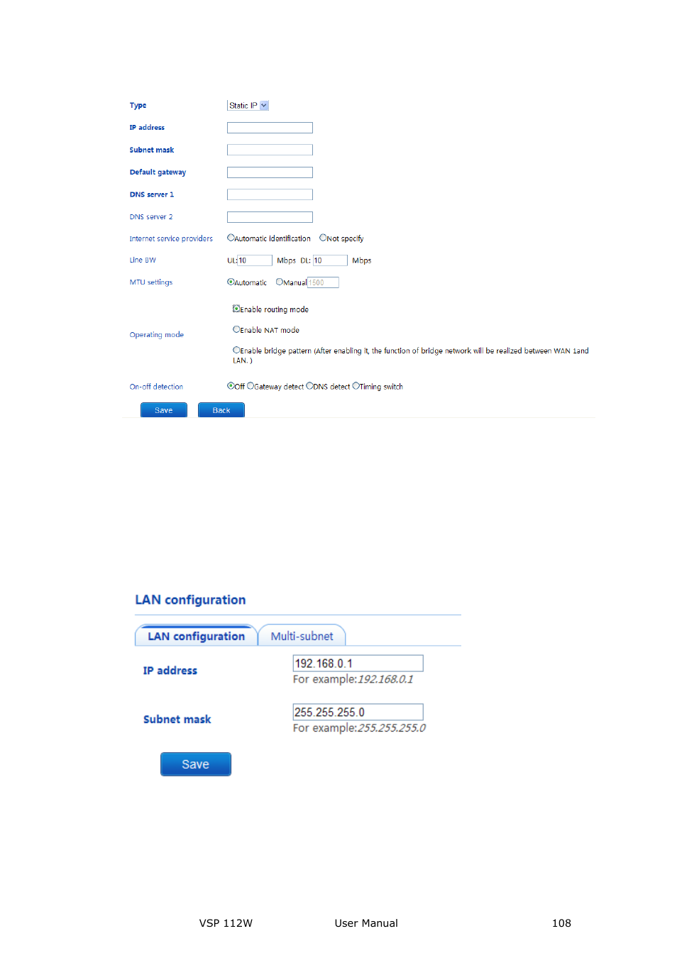 System setup and operation | RGBLink VSP 112W User Manual User Manual | Page 108 / 130