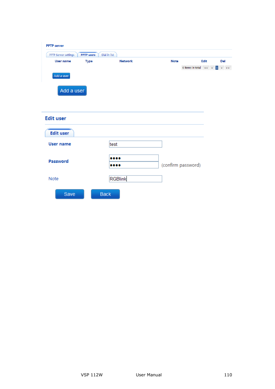 System setup and operation | RGBLink VSP 112W User Manual User Manual | Page 110 / 130