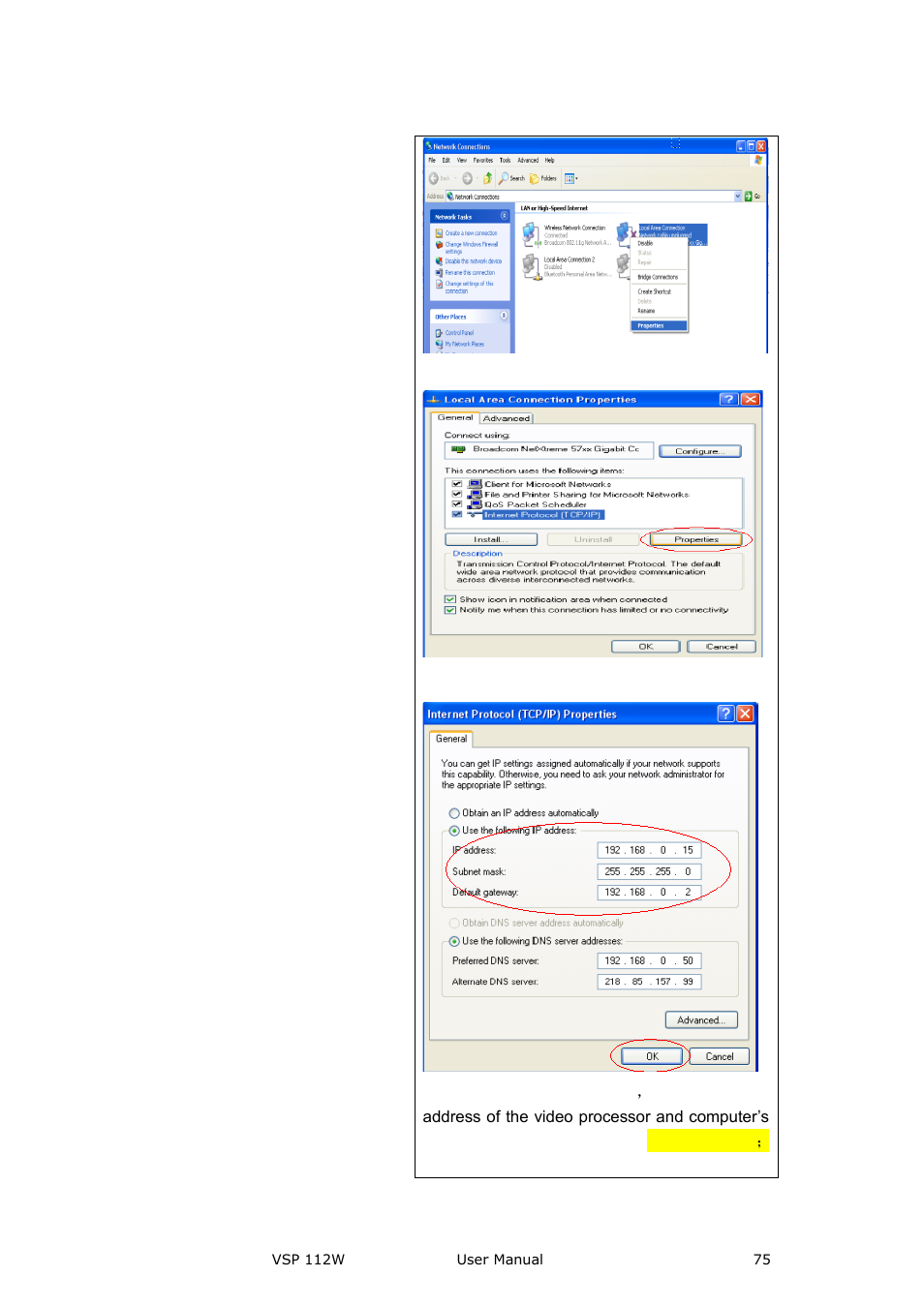 Communication software guideline | RGBLink VSP 112W User Manual User Manual | Page 75 / 130