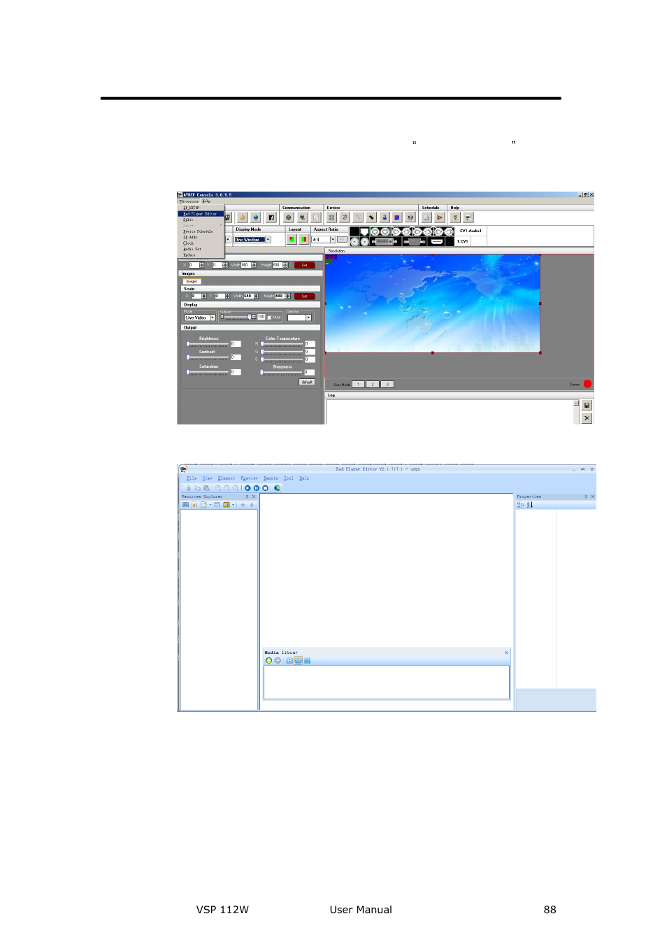 How to edit the program, System setup and operation | RGBLink VSP 112W User Manual User Manual | Page 88 / 130
