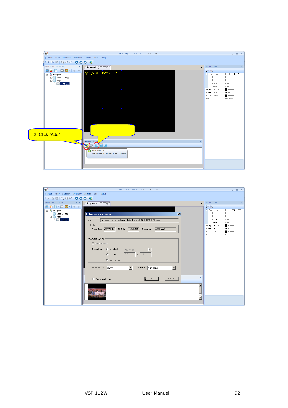 System setup and operation | RGBLink VSP 112W User Manual User Manual | Page 92 / 130