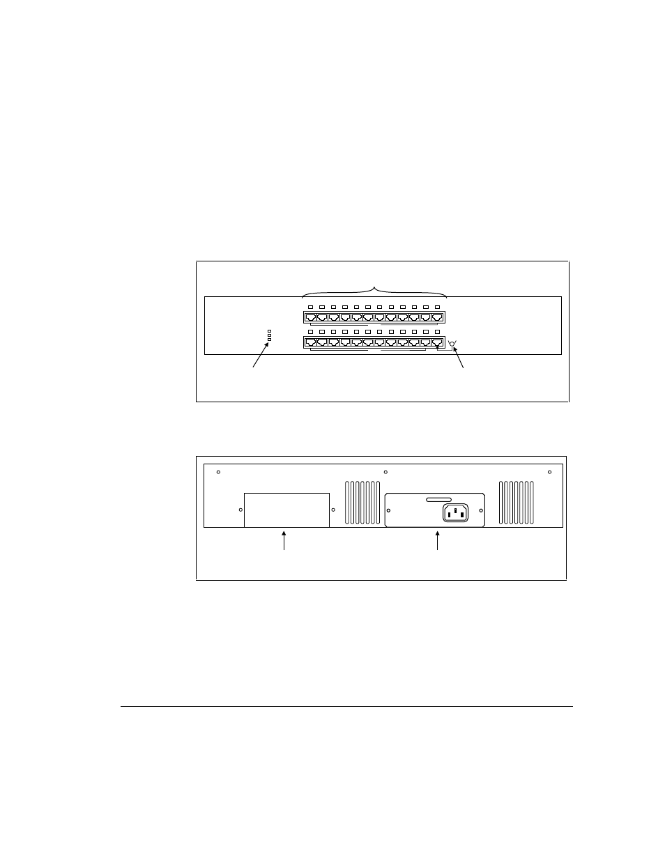 Operational overview, Operational overview -4, 4 introduction | Figure 1-2. repeater front panel, Figure 1-3. repeater back panel | Compaq 1124 User Manual | Page 11 / 30