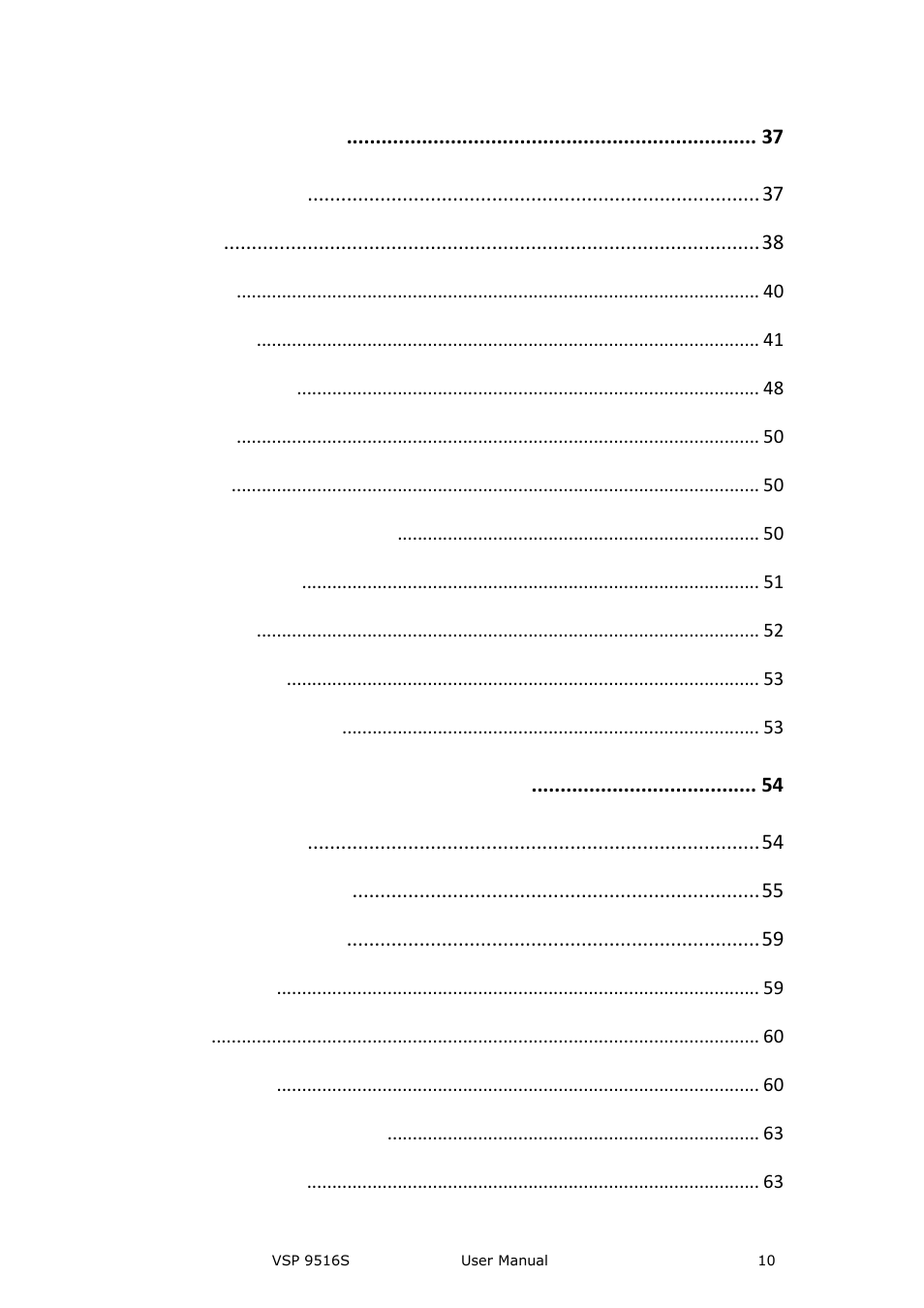 RGBLink VSP 9516S User Manual User Manual | Page 10 / 131