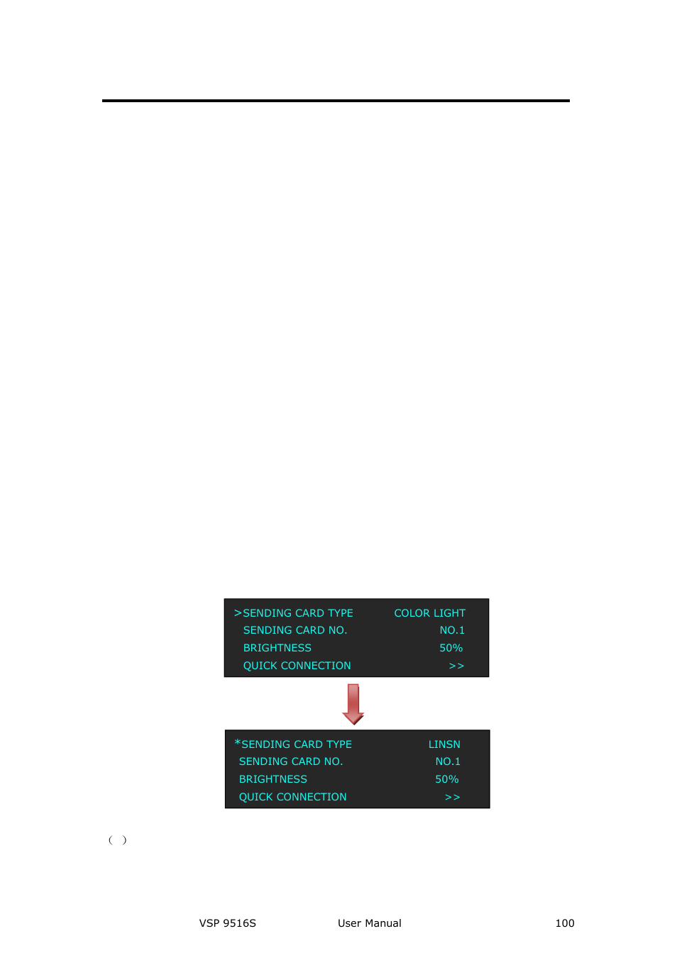How to realize led display connection, System setup and operation | RGBLink VSP 9516S User Manual User Manual | Page 100 / 131