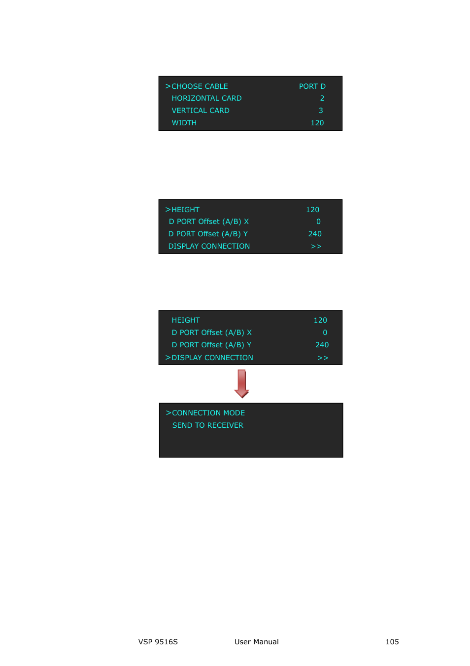 System setup and operation | RGBLink VSP 9516S User Manual User Manual | Page 105 / 131