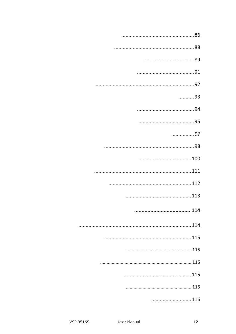 RGBLink VSP 9516S User Manual User Manual | Page 12 / 131