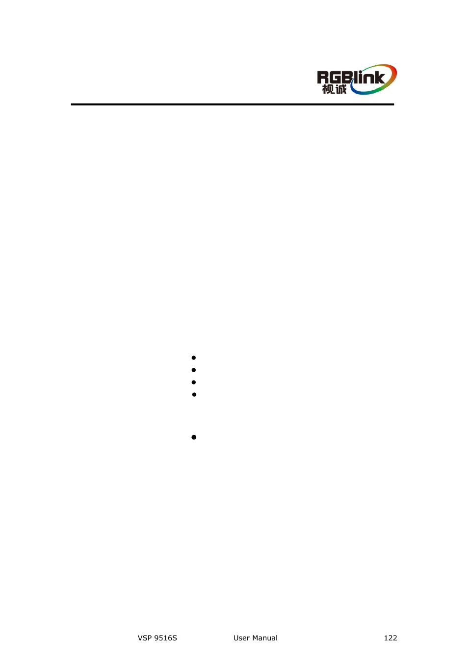 B. contact information, Appendix b, Contact information | B. contact information warranty | RGBLink VSP 9516S User Manual User Manual | Page 122 / 131