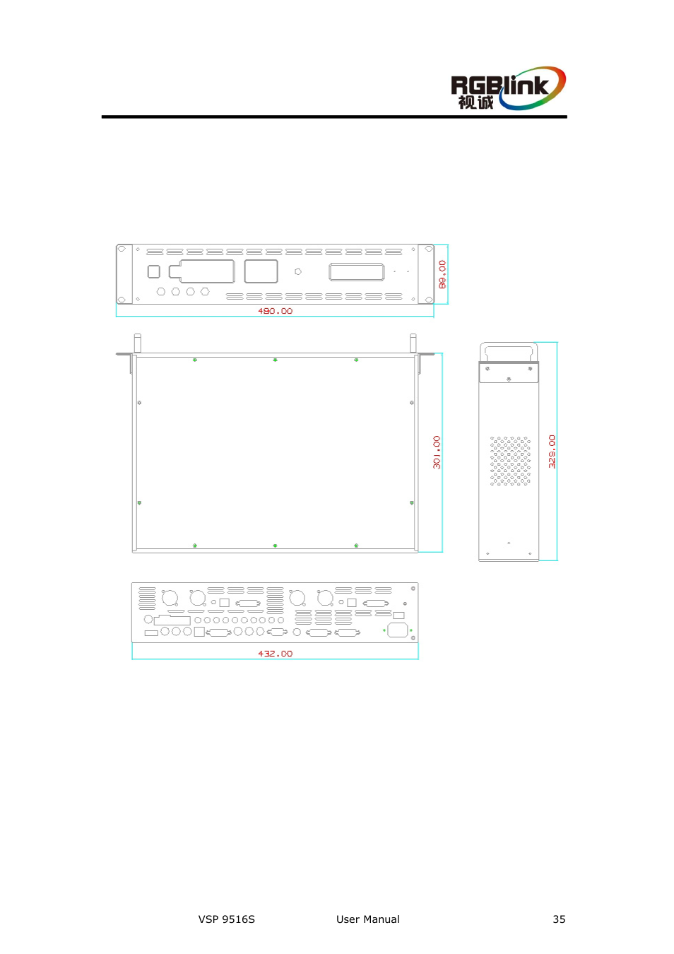 Hardware installation, In this chapter | RGBLink VSP 9516S User Manual User Manual | Page 35 / 131
