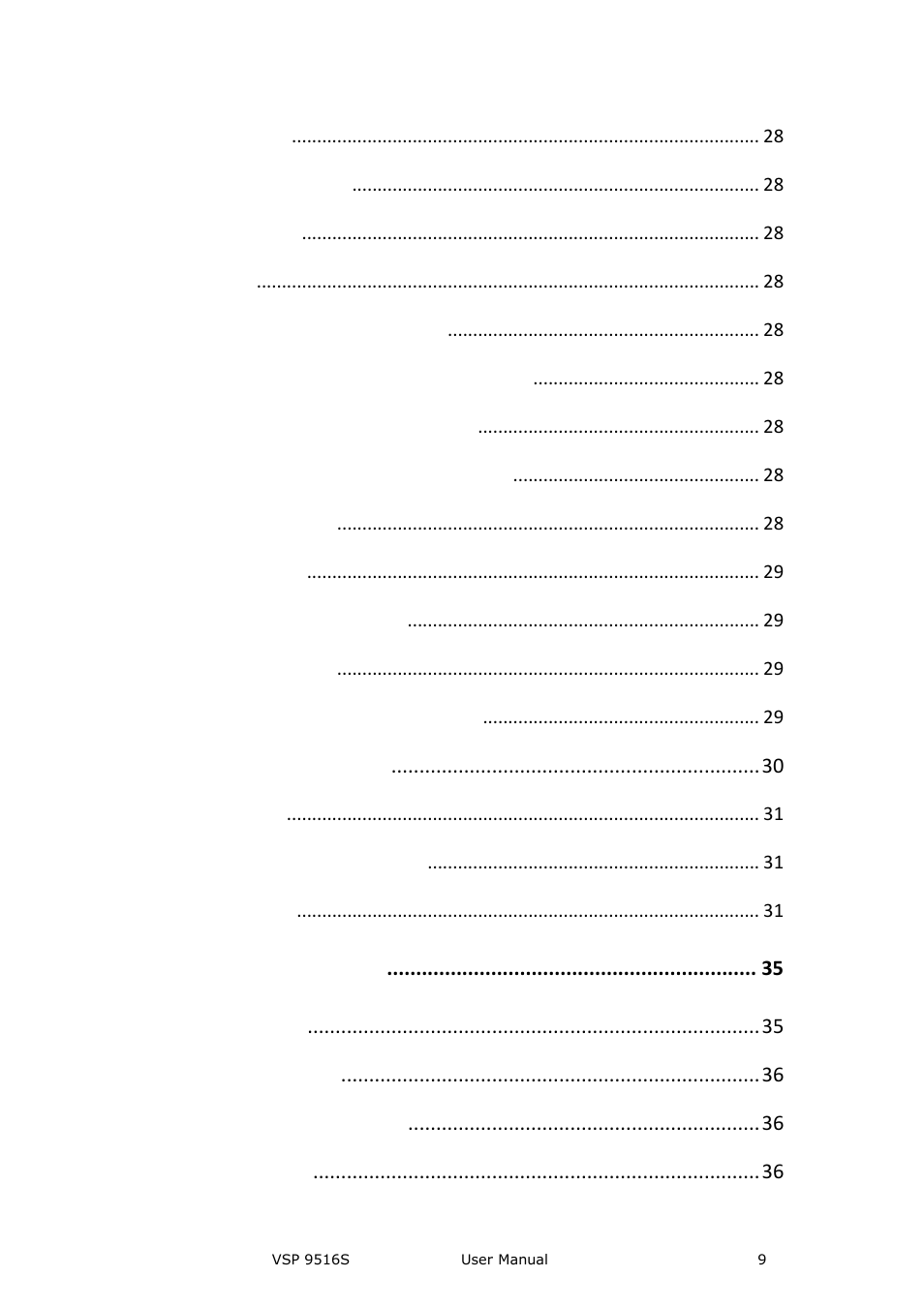 RGBLink VSP 9516S User Manual User Manual | Page 9 / 131