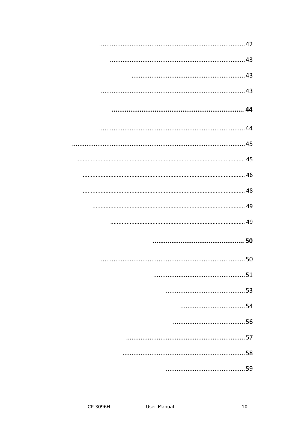 RGBLink CP 3096H User Manual User Manual | Page 10 / 78