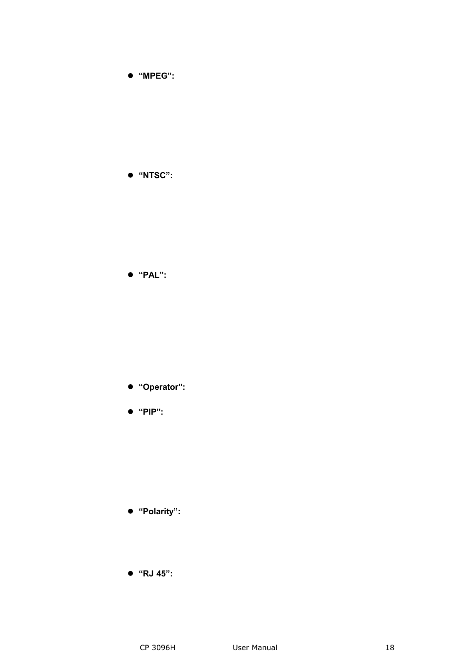 Brief introduction | RGBLink CP 3096H User Manual User Manual | Page 18 / 78