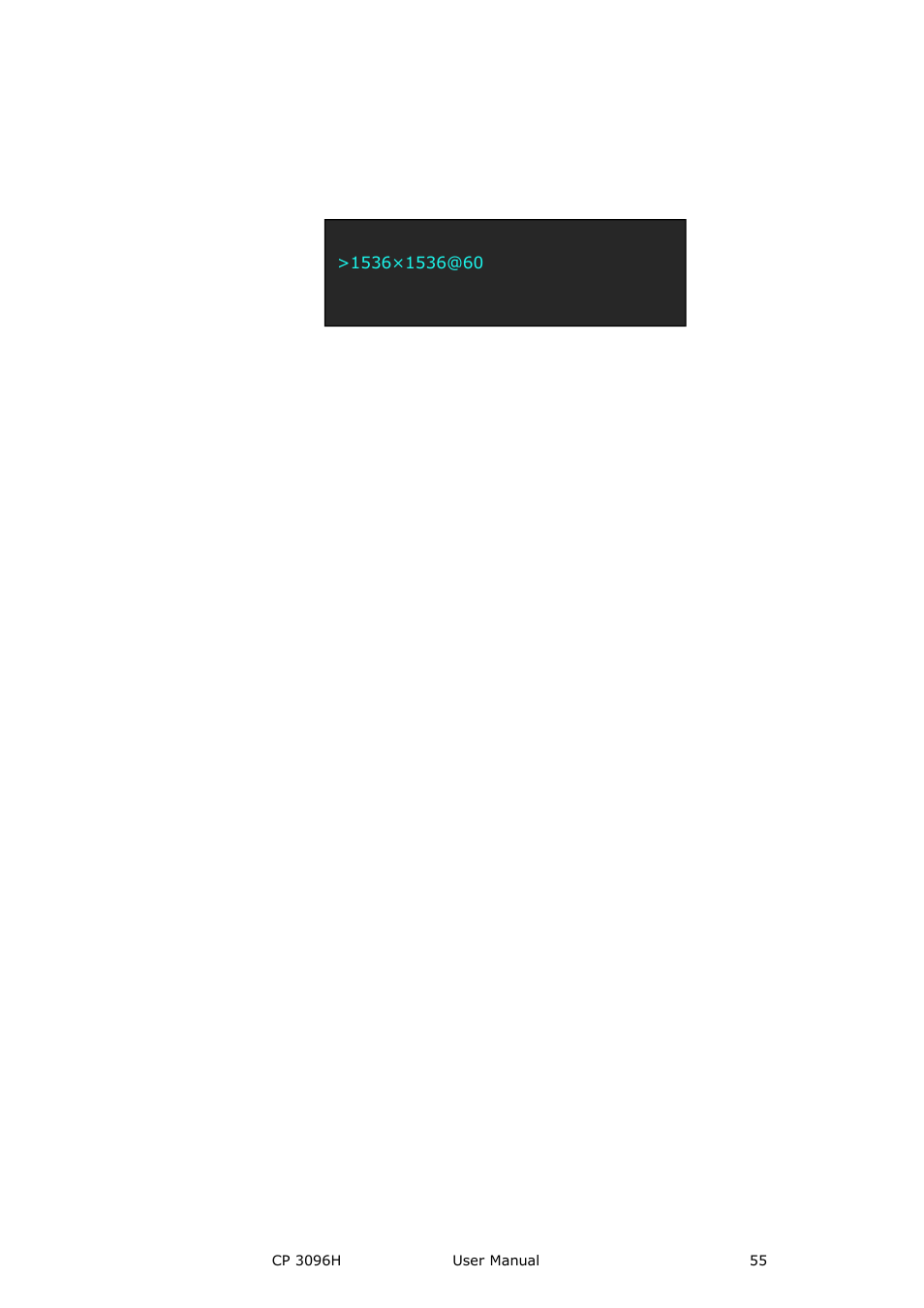 System setup and operation | RGBLink CP 3096H User Manual User Manual | Page 55 / 78