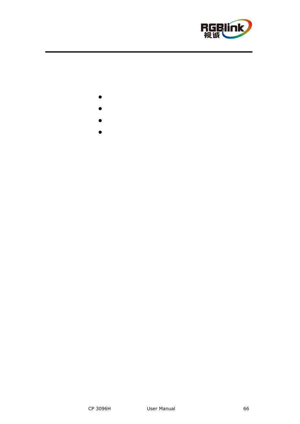 Common questions and solutions, In this chapter, Common questions and solution | RGBLink CP 3096H User Manual User Manual | Page 66 / 78