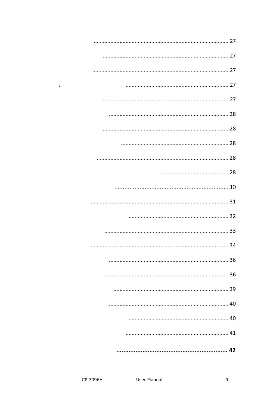 RGBLink CP 3096H User Manual User Manual | Page 9 / 78
