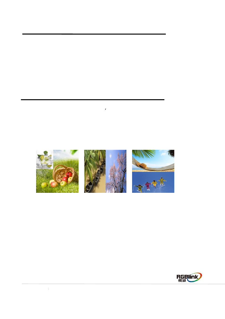 How to set the position of image, How to set up the pip | RGBLink CP 3096H Quick Start User Manual | Page 15 / 18
