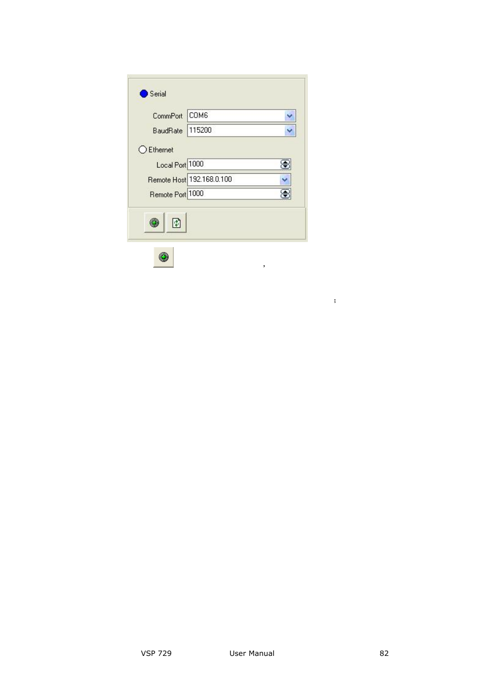 Communication software control guide | RGBLink VSP 729 User Manual | Page 82 / 102