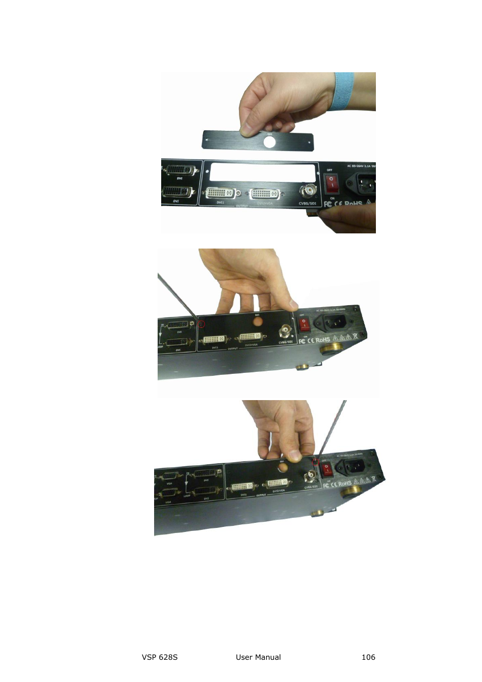 RGBLink VSP 628S User Manual User Manual | Page 106 / 125