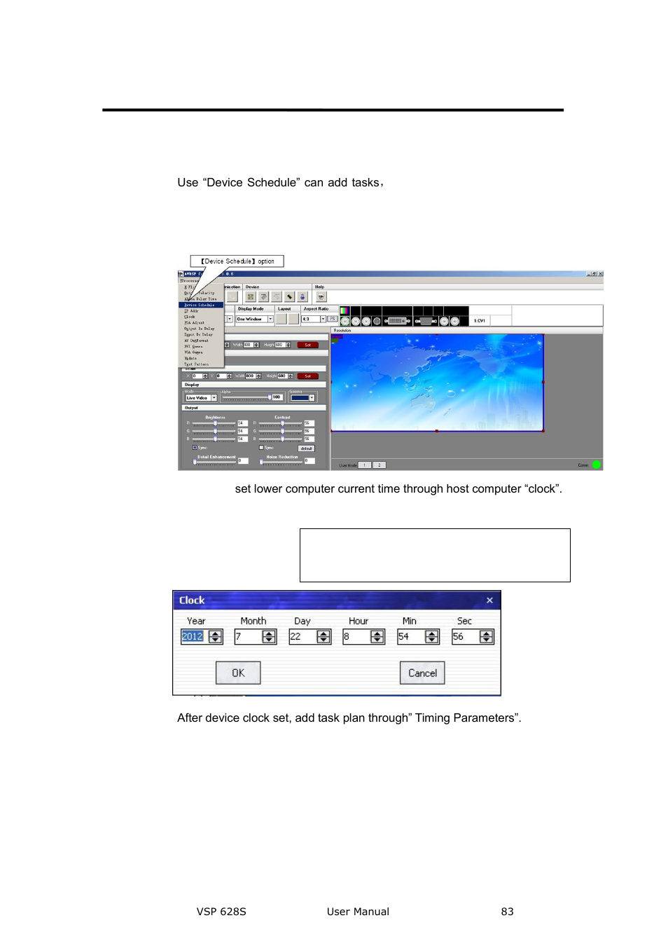 How to add tasks, System setup and operation | RGBLink VSP 628S User Manual User Manual | Page 83 / 125