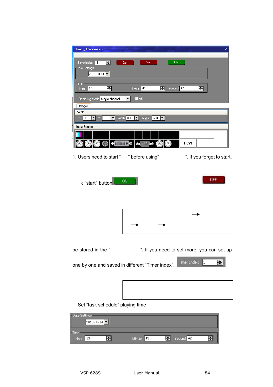System setup and operation | RGBLink VSP 628S User Manual User Manual | Page 84 / 125