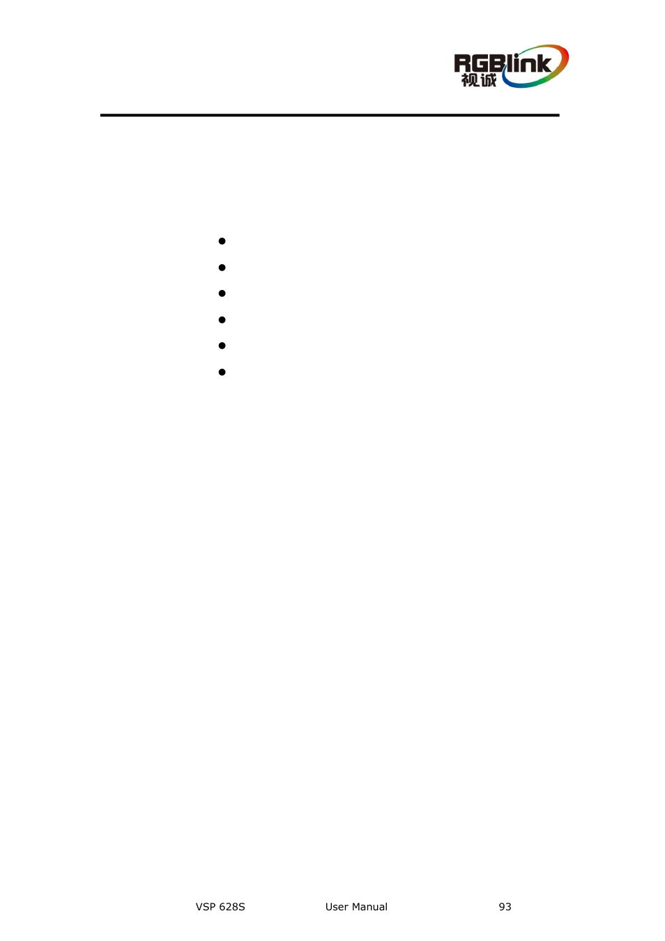 Common questions and solution, In this chapter, Chapter 7 common questions and solution | RGBLink VSP 628S User Manual User Manual | Page 93 / 125