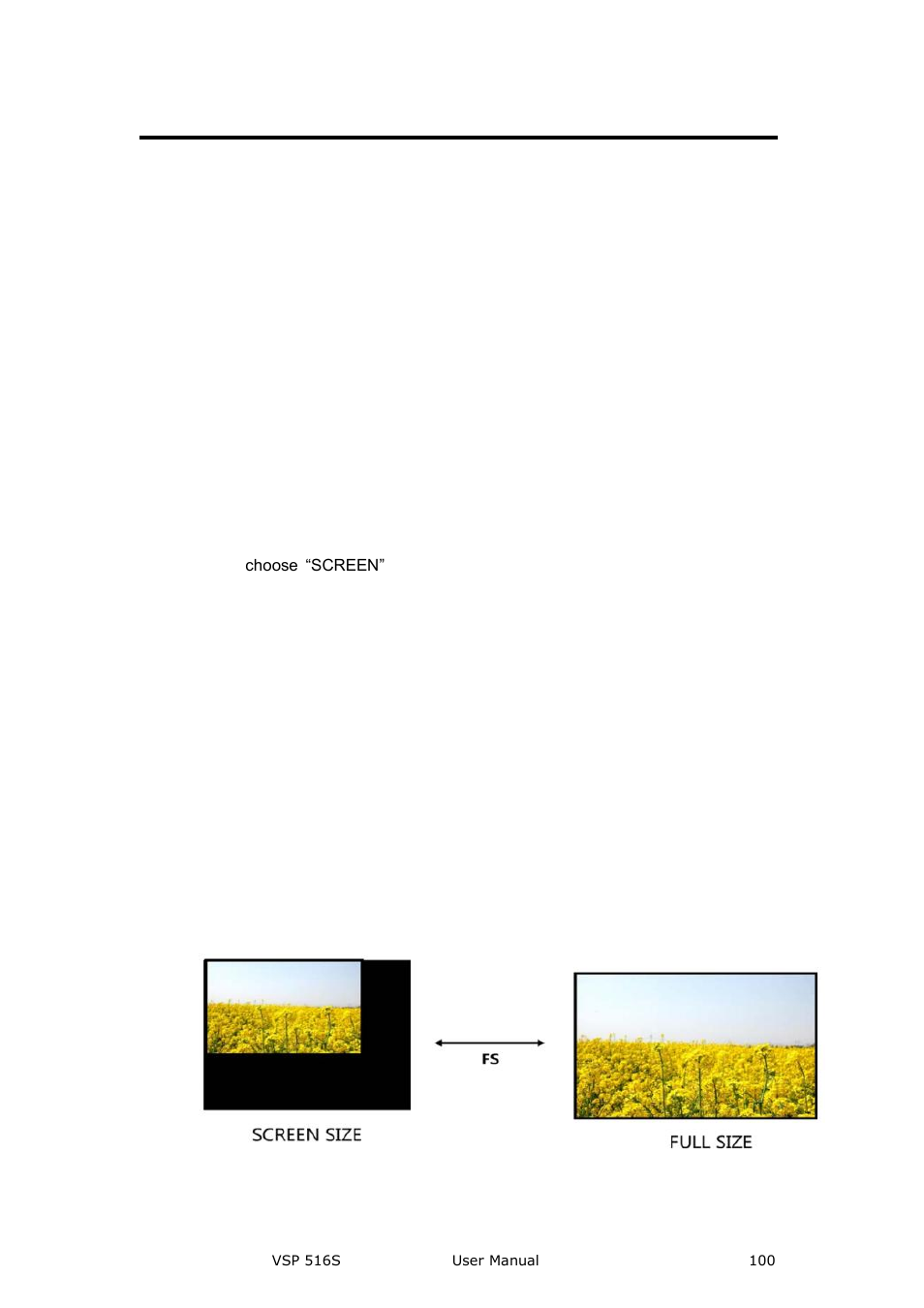 How to realize, The screen size and full size switching, System setup and operation | RGBLink VSP 516S User Manual User Manual | Page 100 / 131