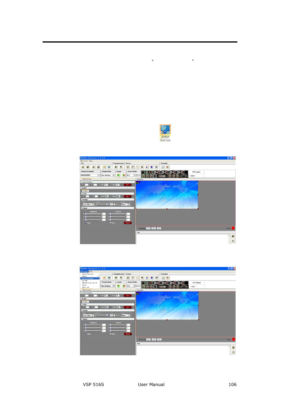 How to set up the playlist, System setup and operation | RGBLink VSP 516S User Manual User Manual | Page 106 / 131
