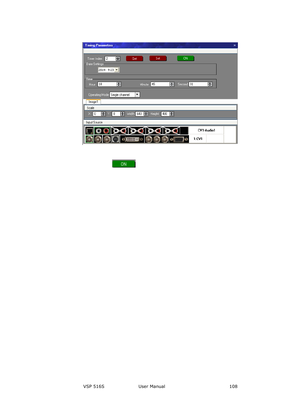 System setup and operation | RGBLink VSP 516S User Manual User Manual | Page 108 / 131